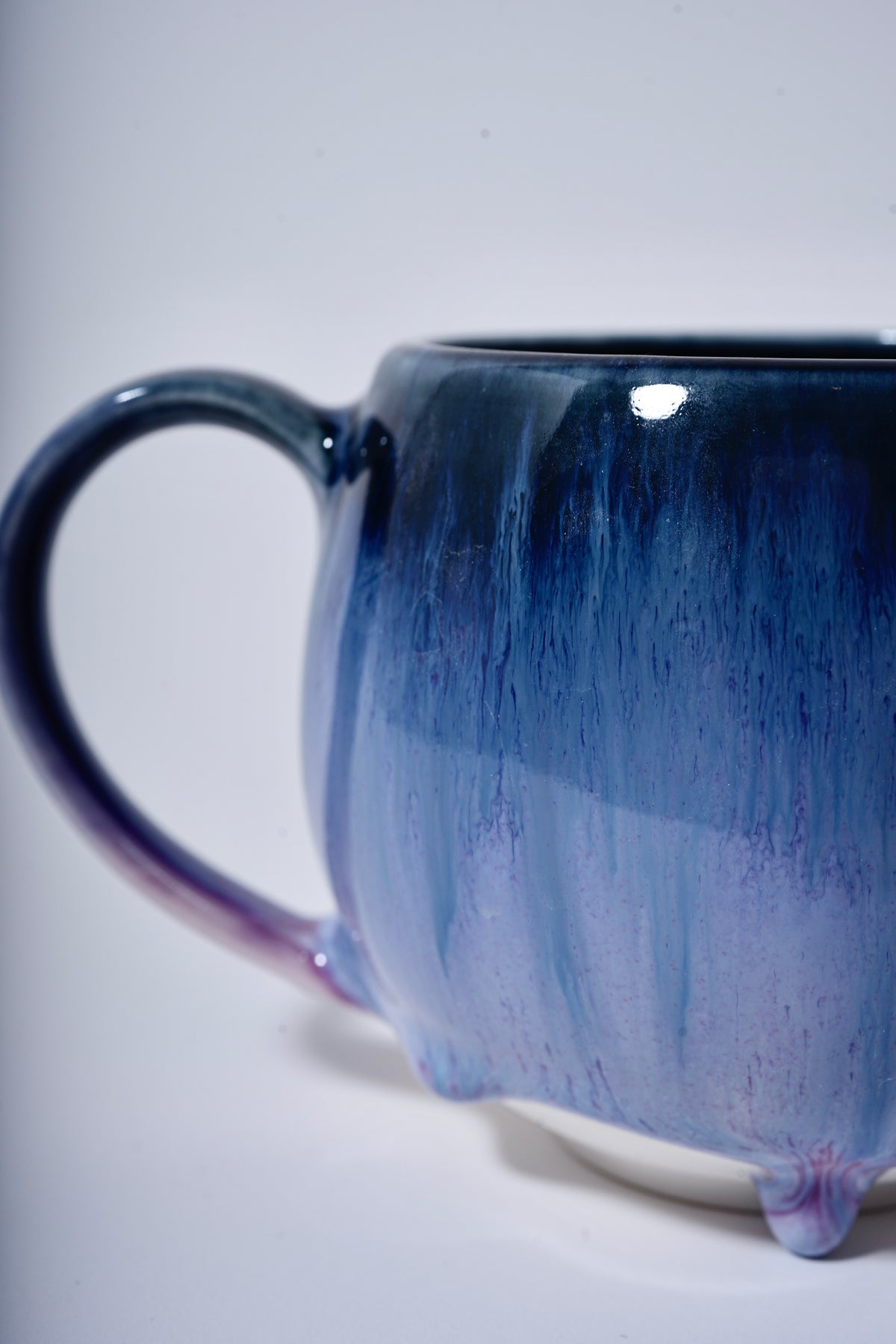 S SIZE BALLOON MUG(purple butterfly ) style1
