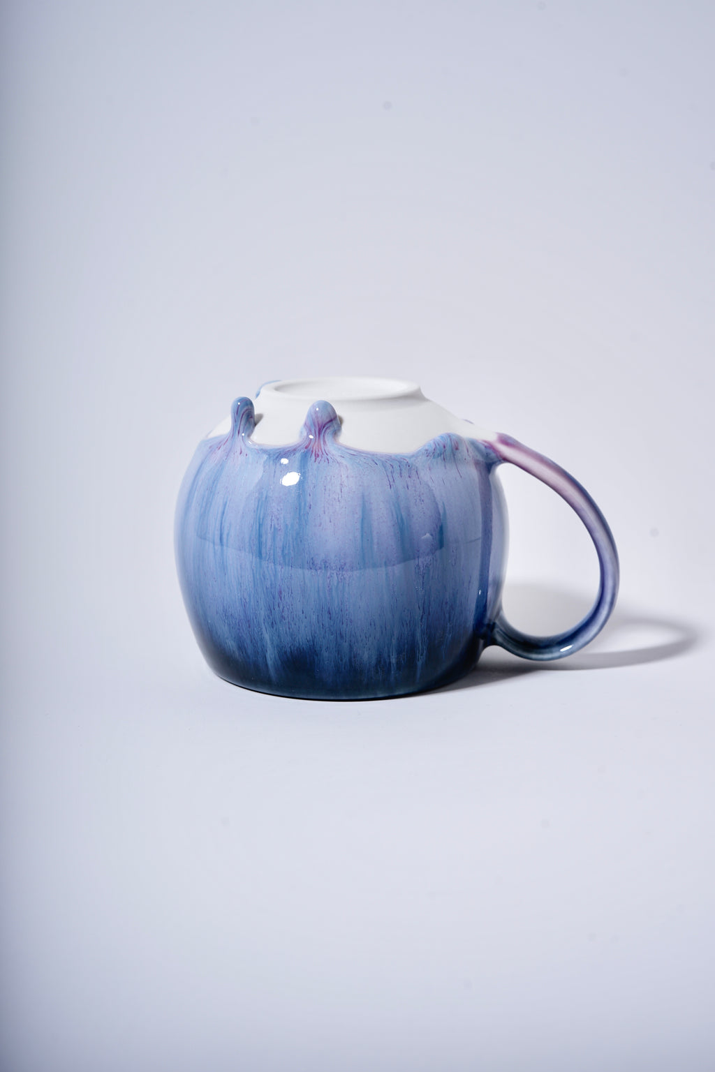 S SIZE BALLOON MUG(purple butterfly ) style1