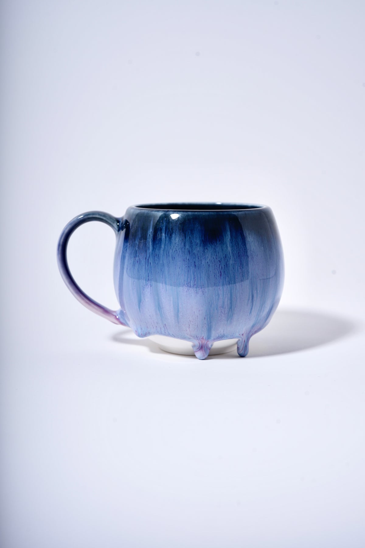 S SIZE BALLOON MUG(purple butterfly ) style1