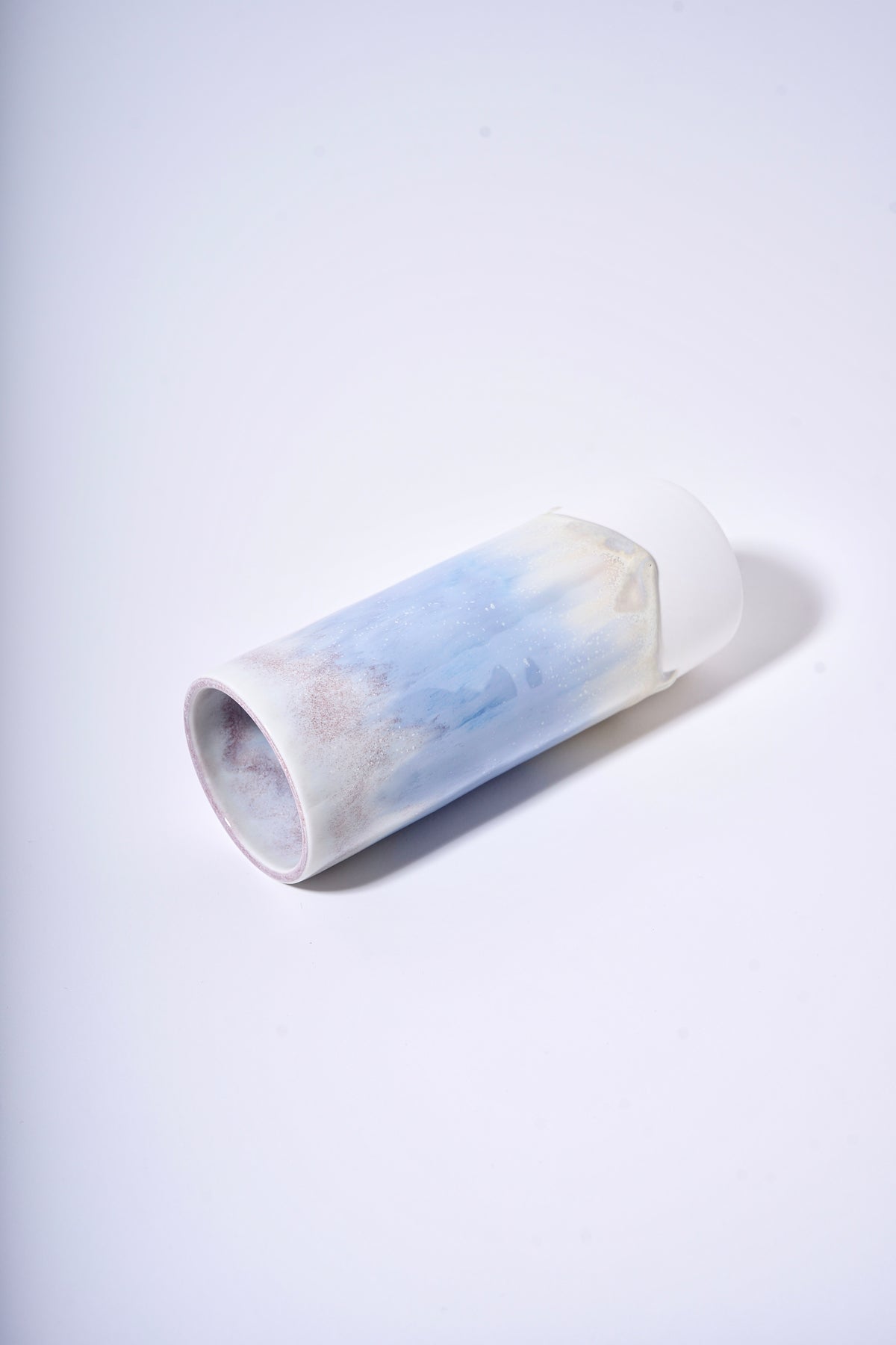 Straight Vase(Winter Snow)