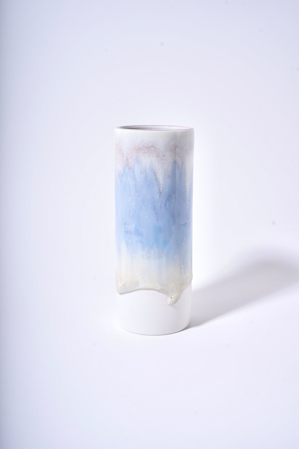 Straight Vase(Winter Snow)