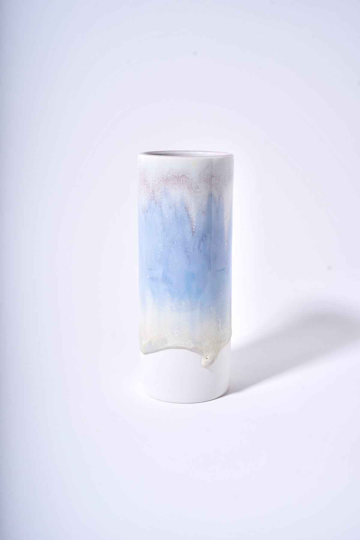 Straight Vase(Winter Snow)