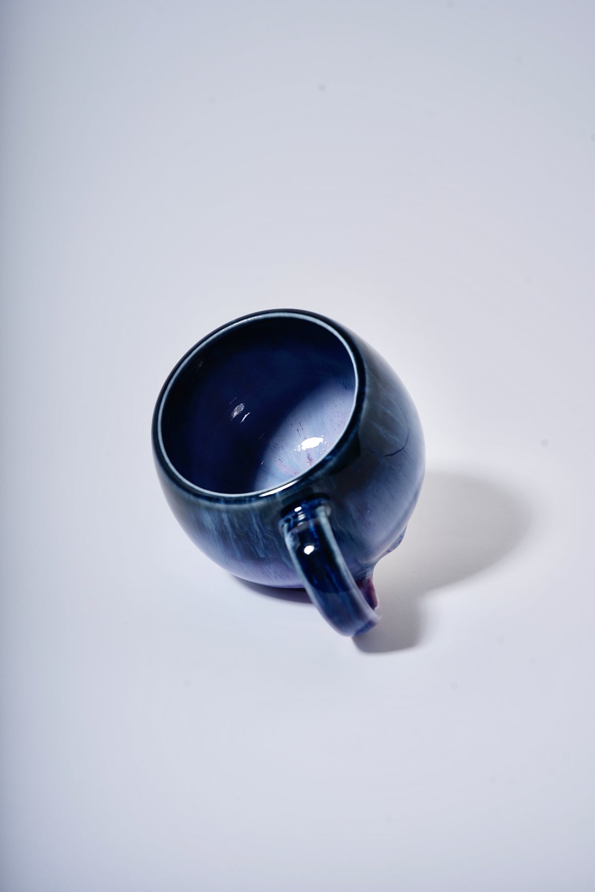 S SIZE BALLOON MUG(purple butterfly ) style1