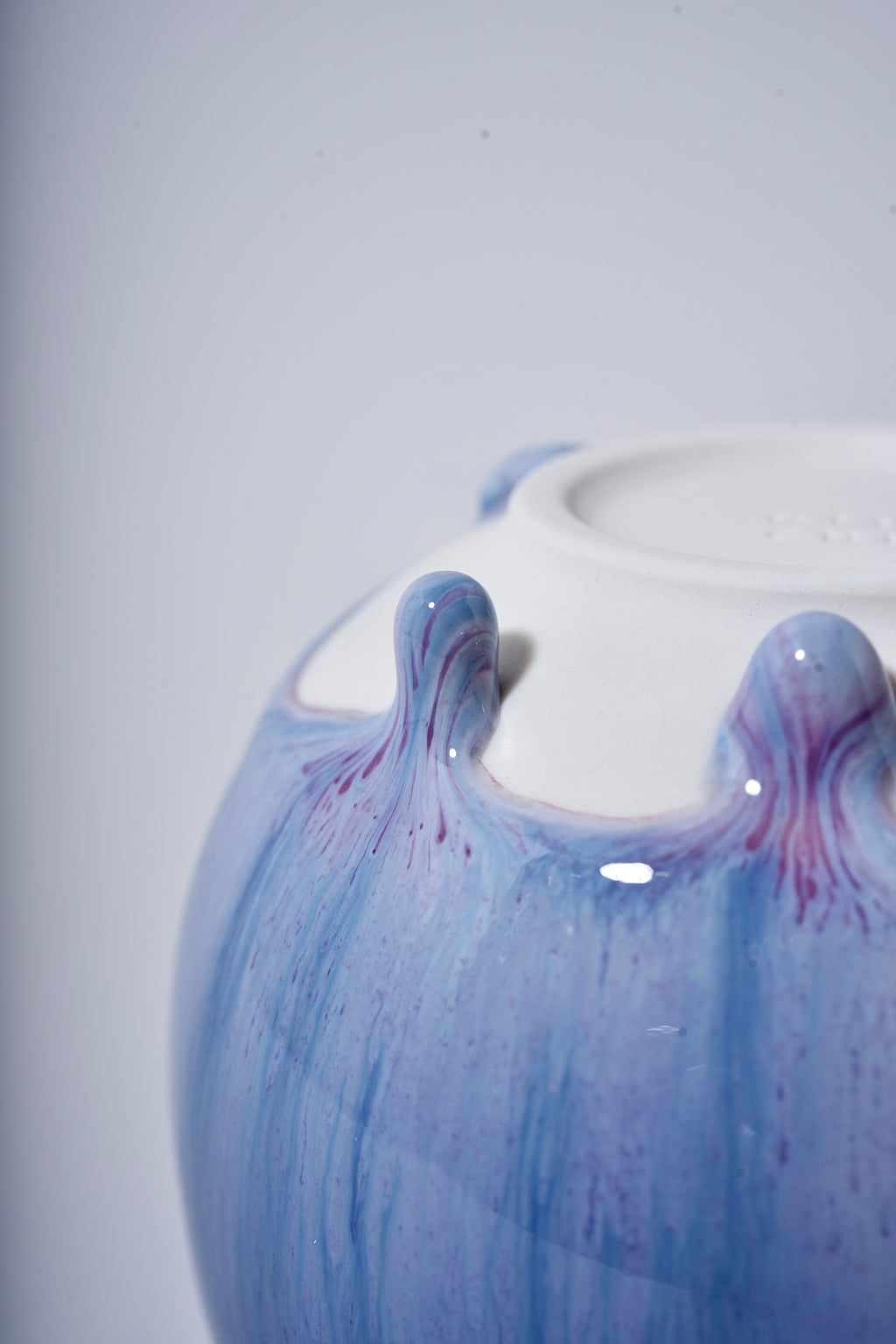 S SIZE BALLOON MUG(purple butterfly ) style1