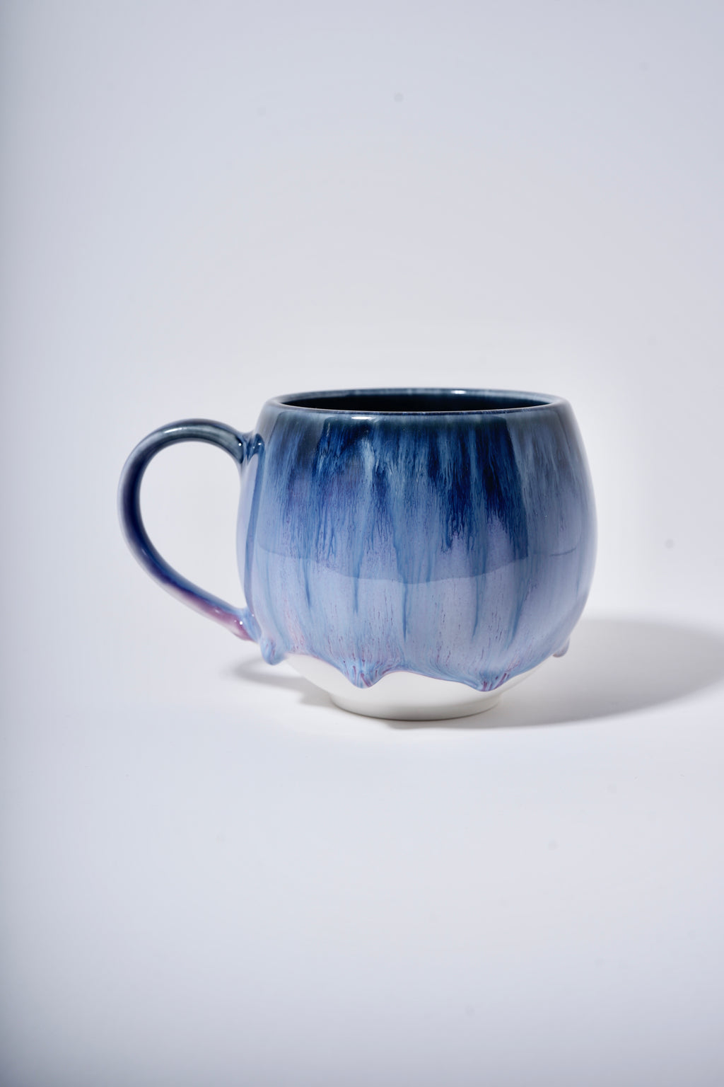 L SIZE BALLOON MUG(purple butterfly )style1