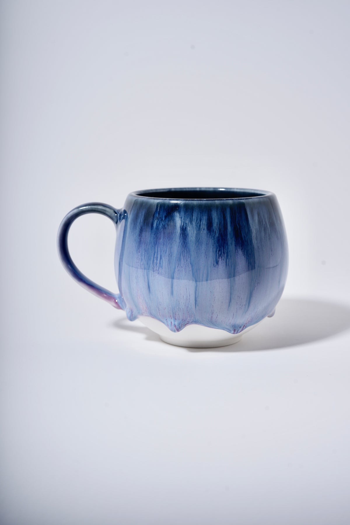 L SIZE BALLOON MUG(purple butterfly )style1