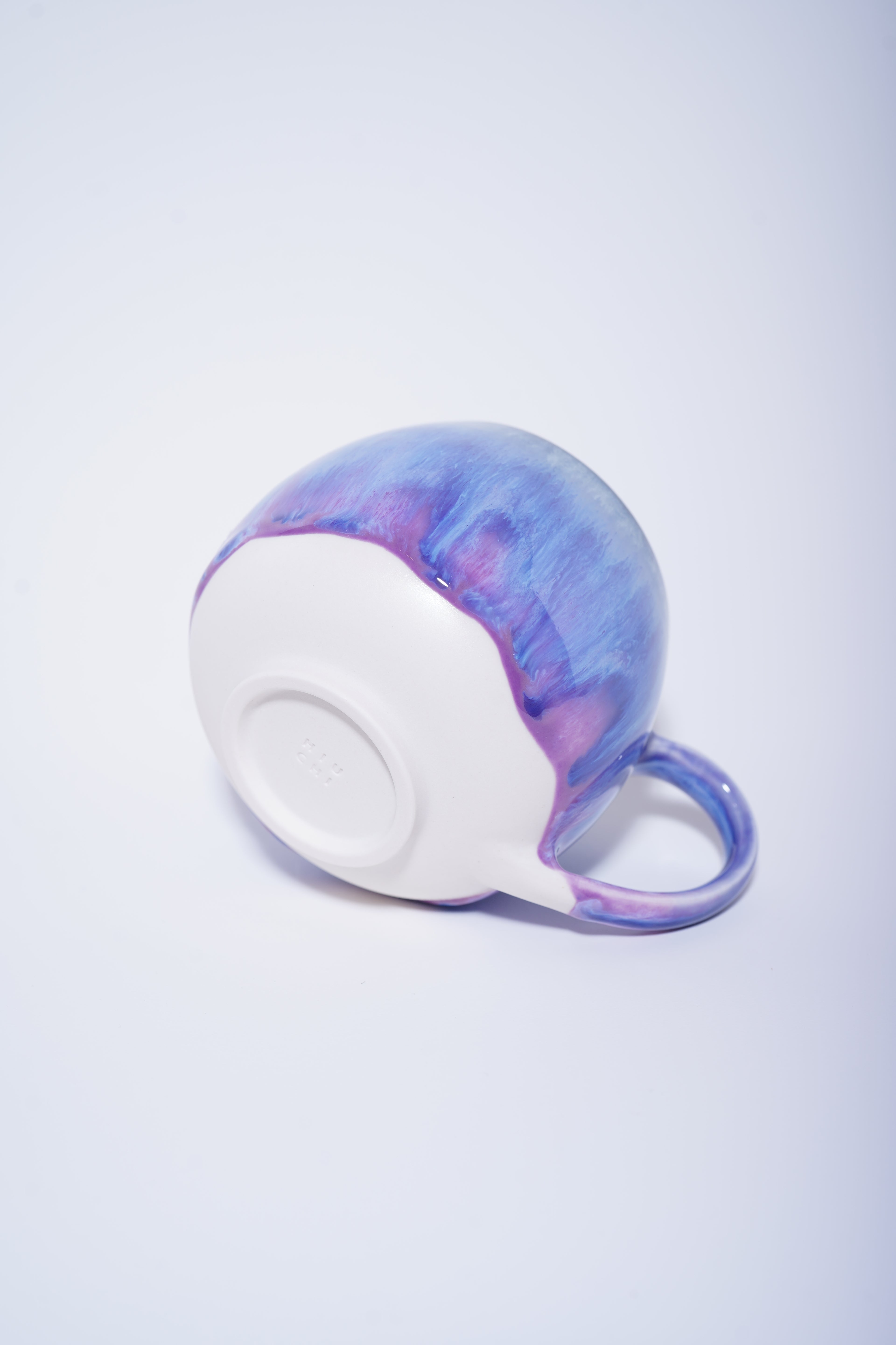 S size Balloon mug(purple butterfly)