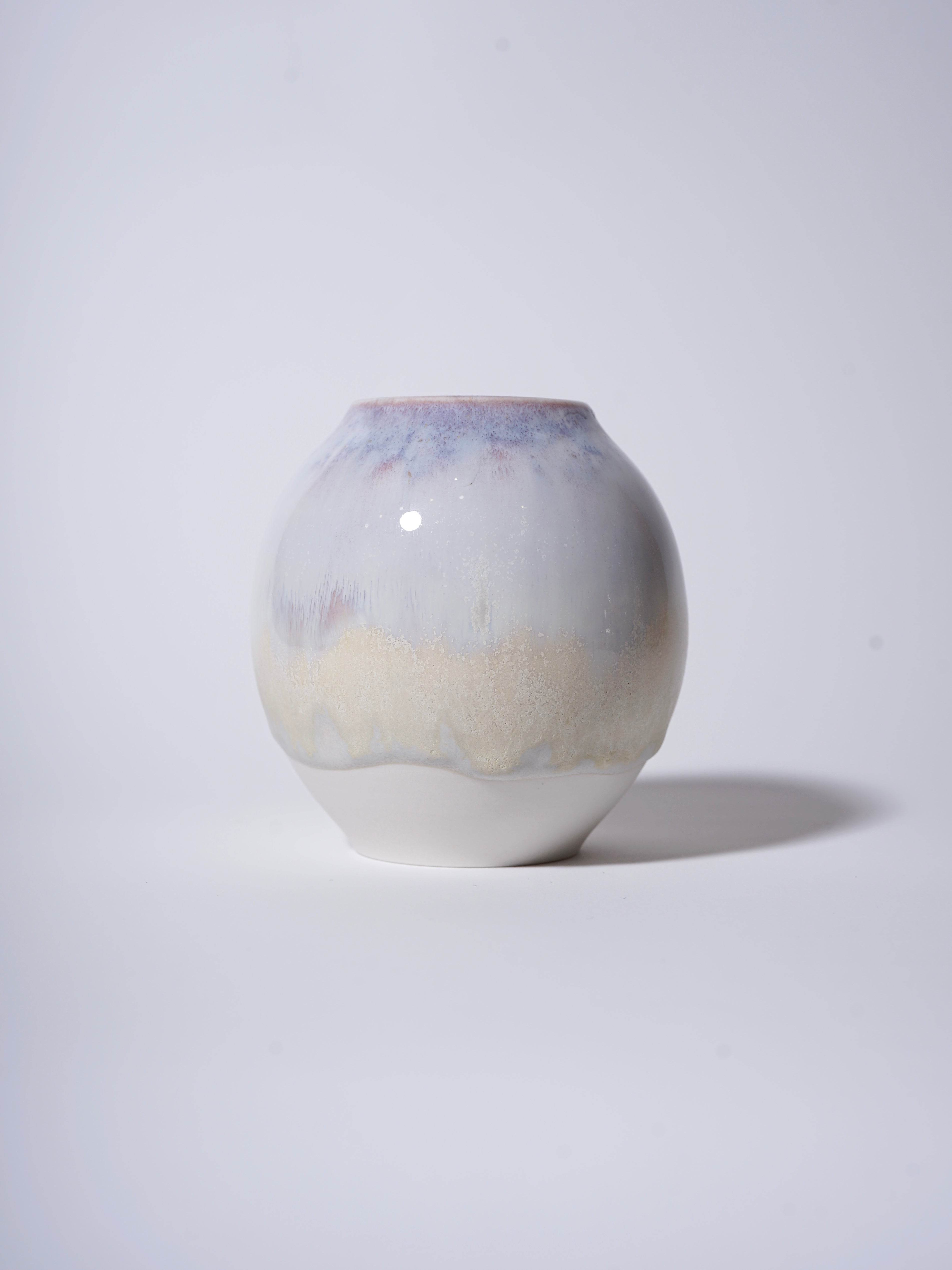 Lavender Mini Oval Vase