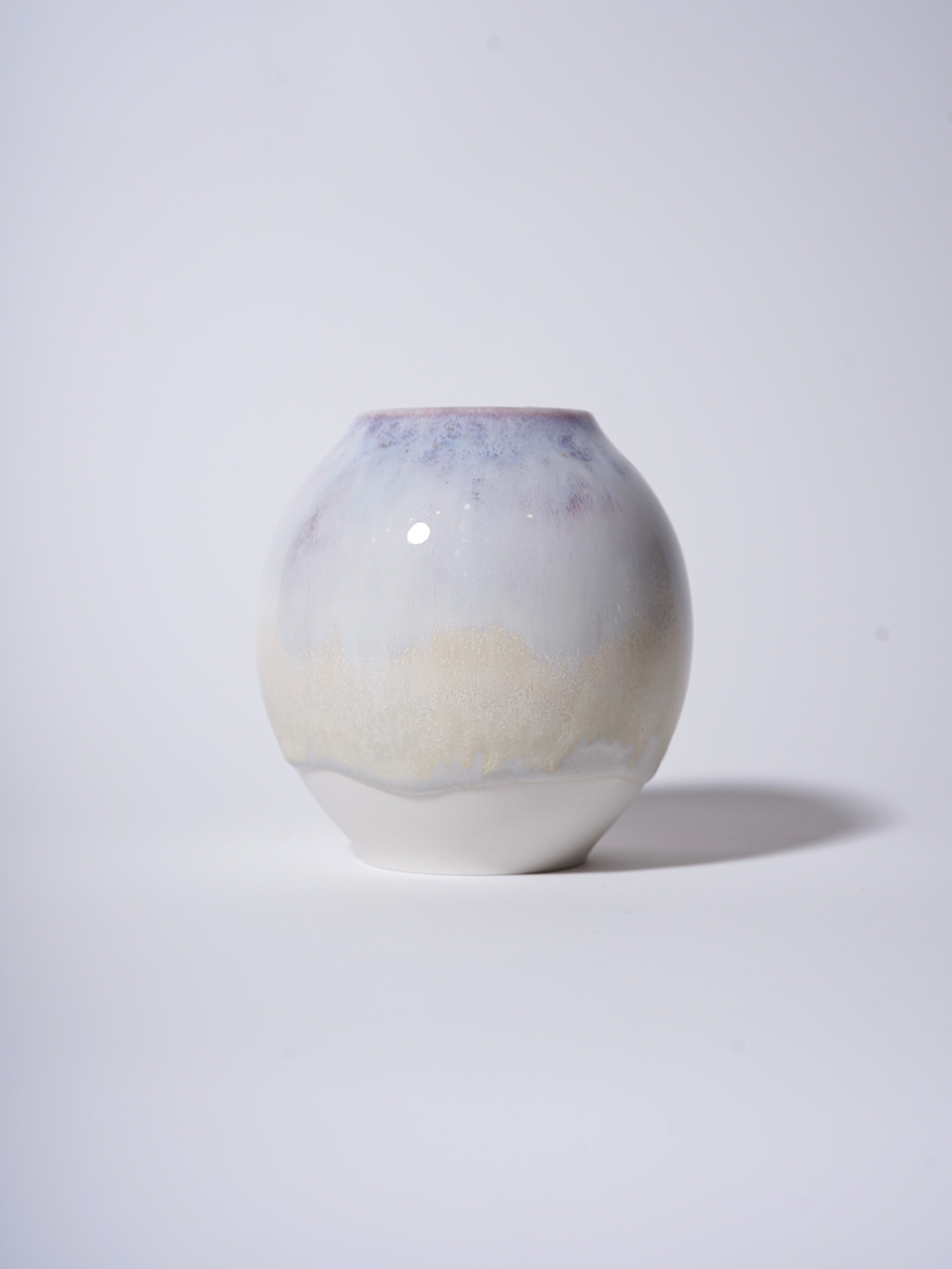 Lavender Mini Oval Vase