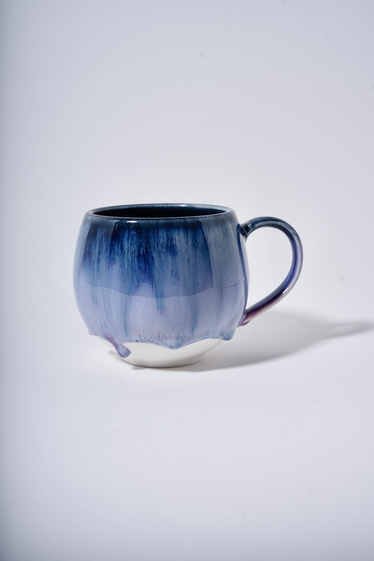 L SIZE BALLOON MUG(purple butterfly )style1